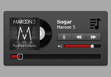 質(zhì)感炫酷的html5音樂(lè)播放器